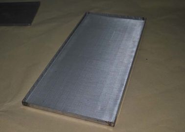 Disco cerrado del filtro del acero inoxidable de la malla de alambre del borde redondo/cuadrado, resistencia caliente
